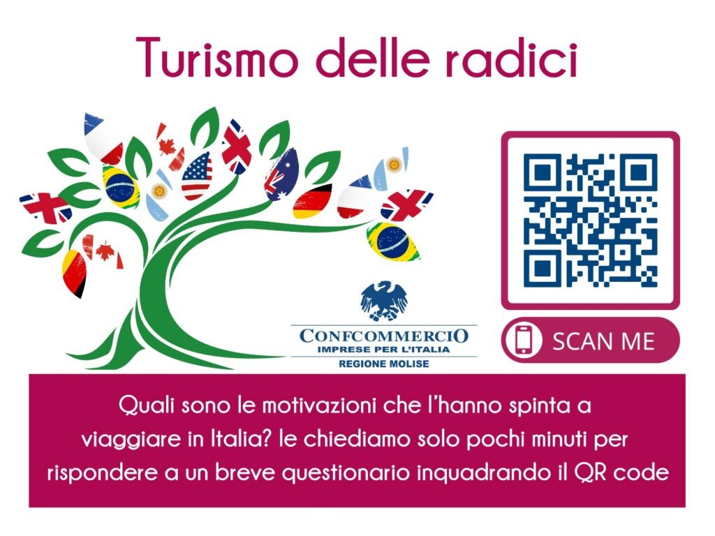 qr code turismo radici confcommercio molise