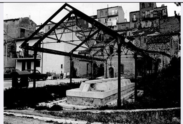 lavatoio baranello in costruzione