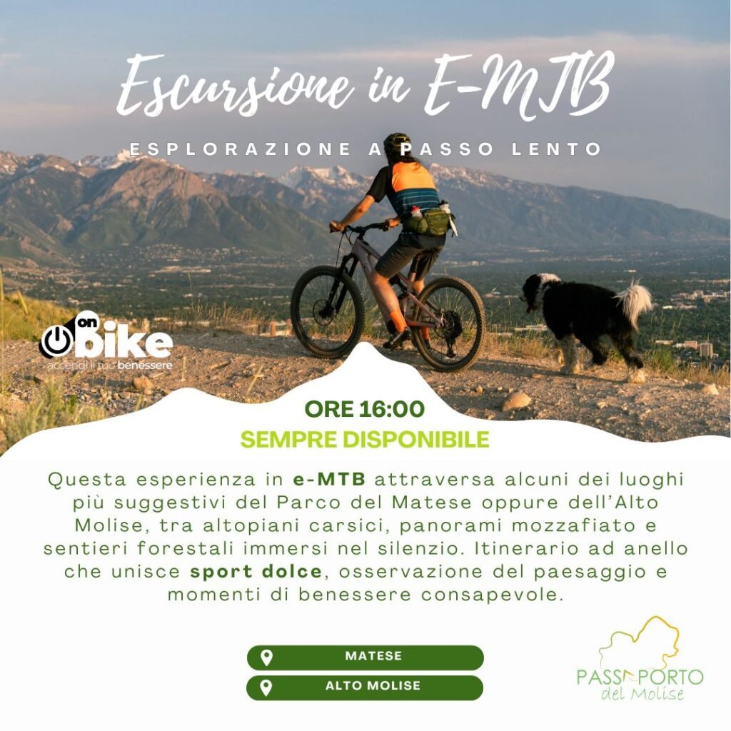 Escursione in EMTB sul matese