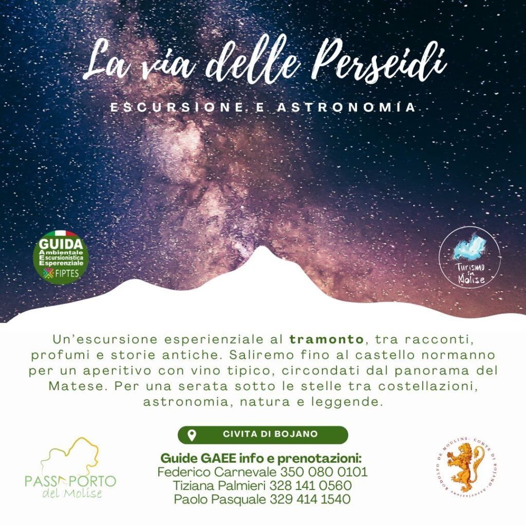 la via delle perseidi
