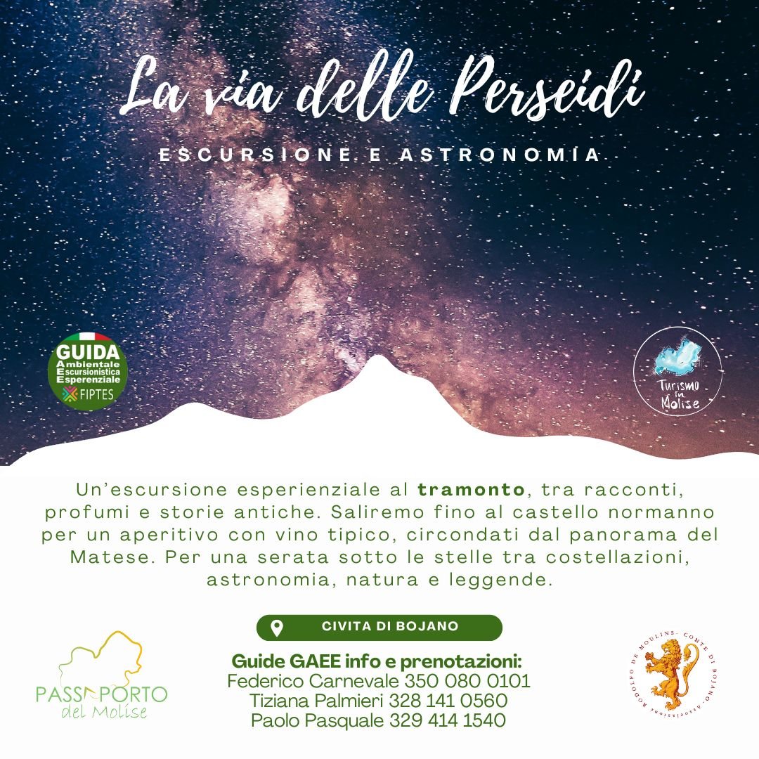 la via delle perseidi