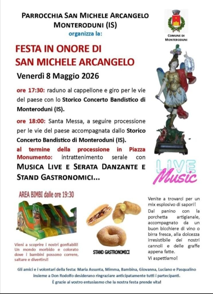 Festa in onore a San Michele Arcangelo