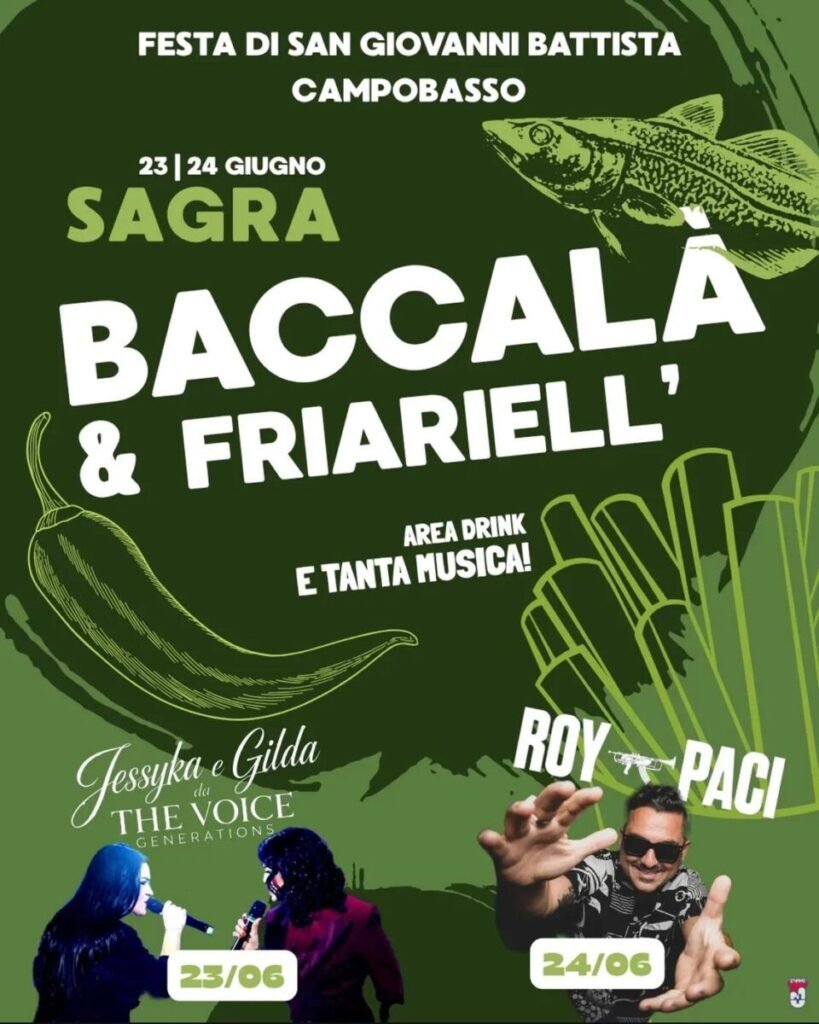 Sagra Baccalร e friariell – Campobasso