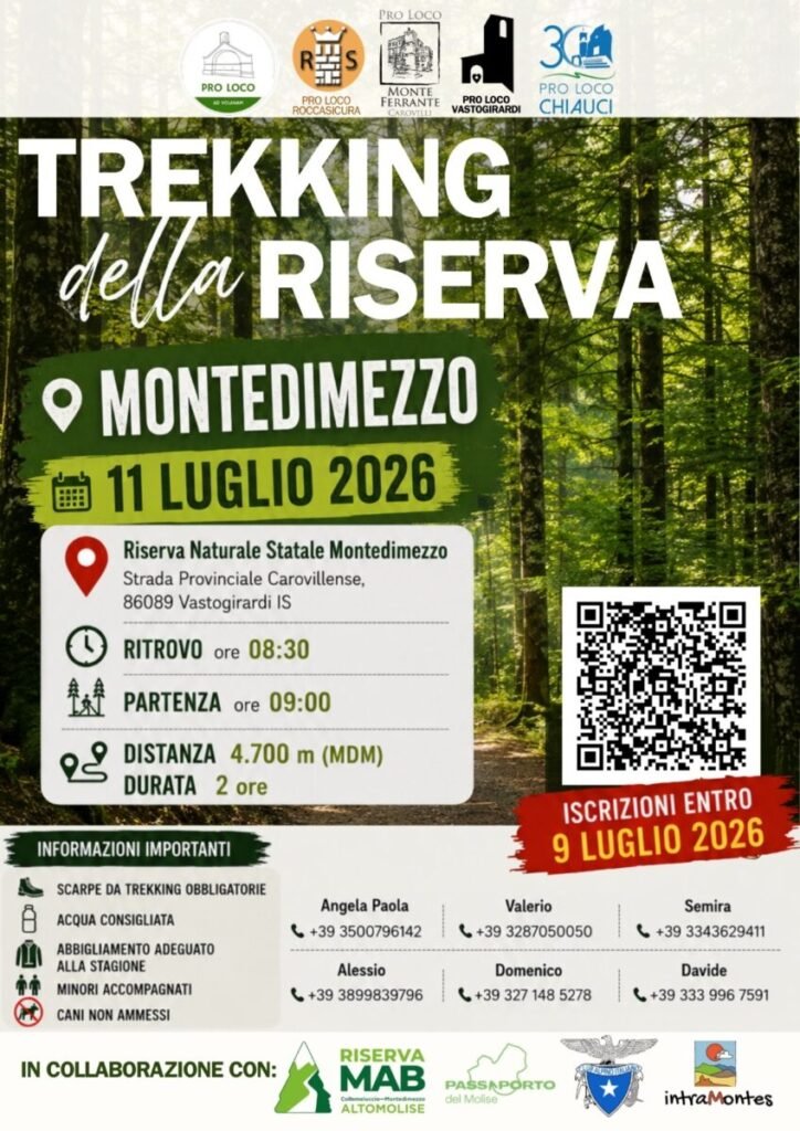 Trekking della riserva MAB